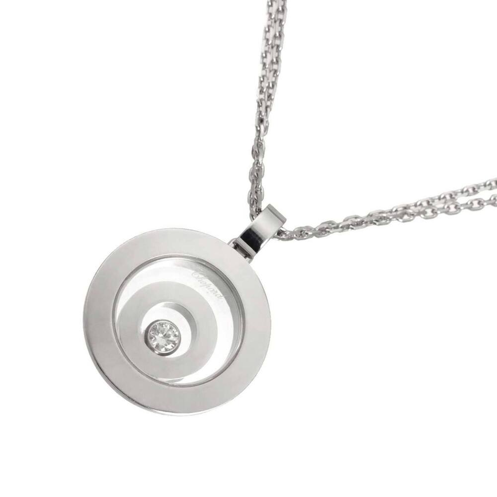 CHOPARD 18k Silver Diamond Necklace